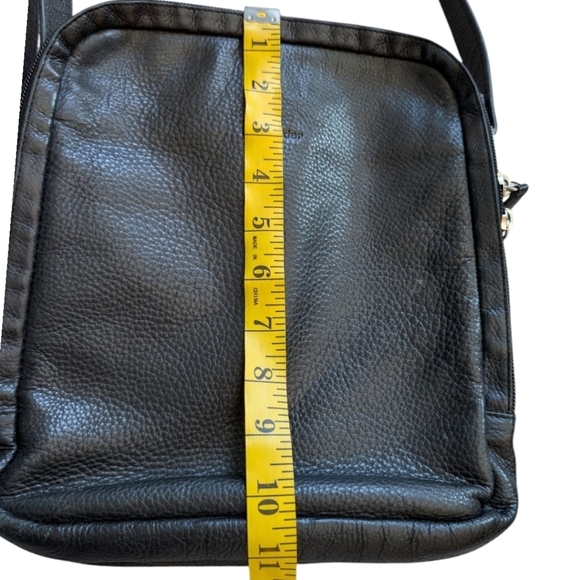 Derek Alexander Purse Crossbody Bag Black Leather Minimalist Women's One Size - Picture 8 of 10